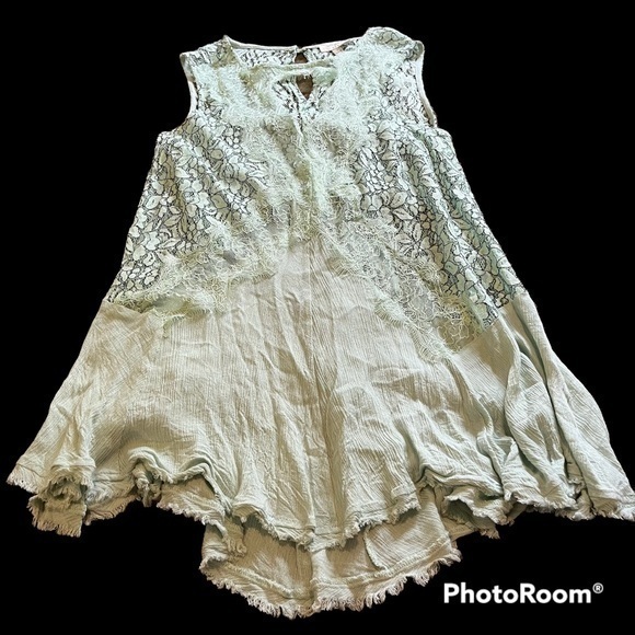 Umgee Tops - Umgee lace sheer sexy tank top
